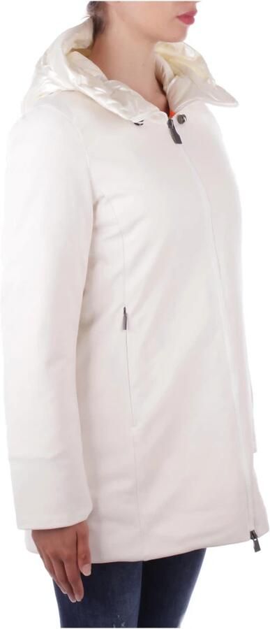 Suns Beige Hoodie met Rits Beige Dames - Foto 2