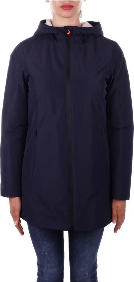 Suns Blauwe hoodie met ritssluiting Blue Dames - Foto 5