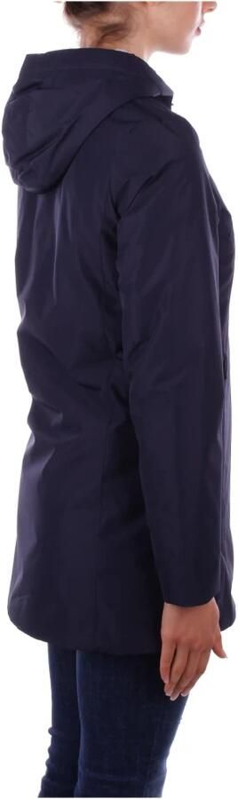 Suns Blauwe hoodie met ritssluiting Blue Dames - Foto 4