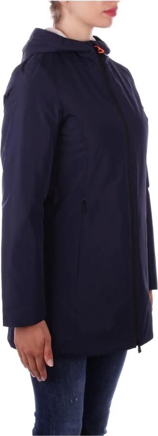 Suns Blauwe hoodie met ritssluiting Blue Dames - Foto 3