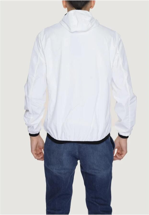 Suns Actieve Stijl Windbreaker Jas White Heren