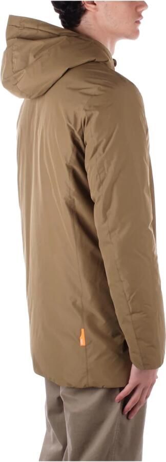 Suns Groene hoodie met ritssluiting zakken Green Heren - Foto 4