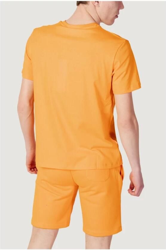 Suns Katoenen Heren T-shirt Lente Zomer Collectie Orange Heren - Foto 2