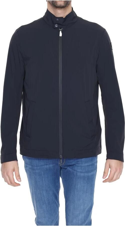 Suns Klassieke Zwarte Blazer met Ritssluiting Black Heren - Foto 3