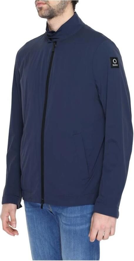 Suns Lichtgewicht Nylon Spandex Jas Blue Heren