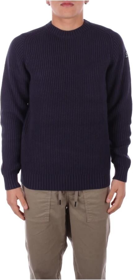 Suns Logo Sweater Regular Fit Katoen Acryl Blue Heren - Foto 6