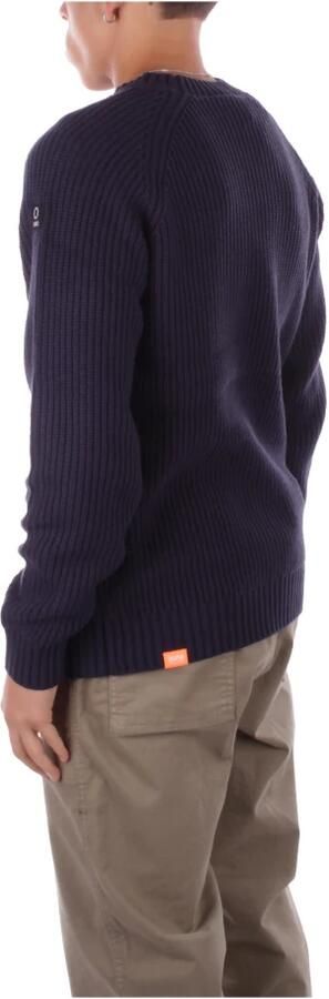 Suns Logo Sweater Regular Fit Katoen Acryl Blue Heren - Foto 4