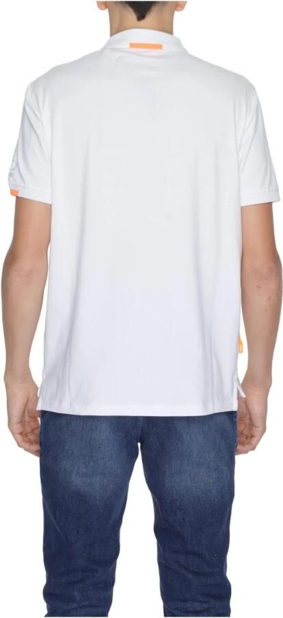 Suns Katoenen Polo Shirt Lente Zomer Collectie White Heren - Foto 3
