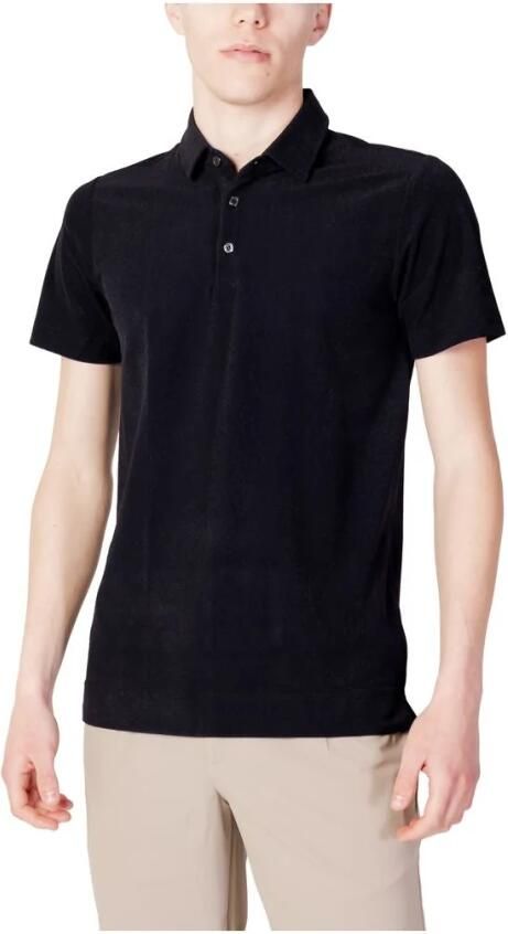 Suns Polo Shirt Korte Mouw BALDO SPONGE TECK TINTA UNITA PLS01049U - Foto 4