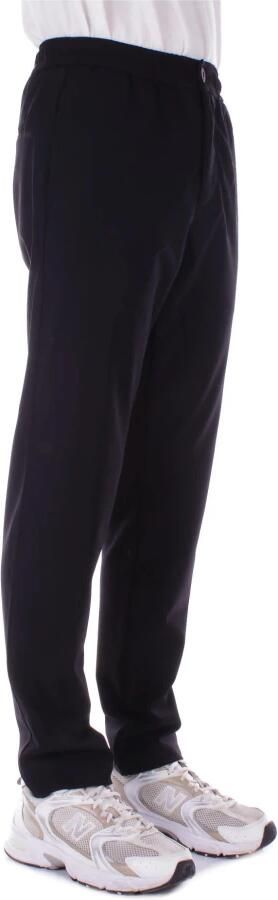 Suns Zwarte broek met zakken en rits Black Heren - Foto 3