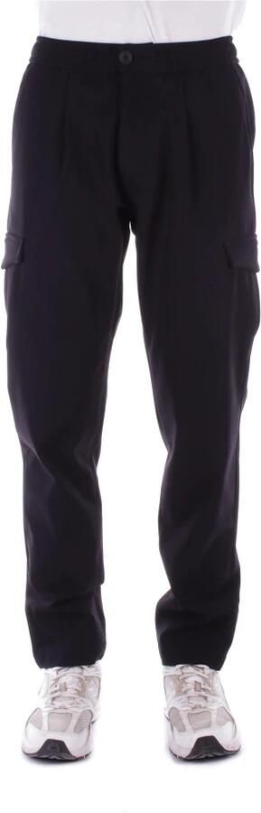 Suns Zwarte Casual Broek Black Heren - Foto 6