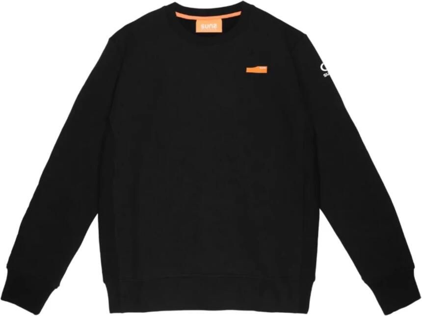 Suns Zwarte Stijlvolle Sweatshirt Black Heren