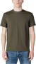 Sunspel Groene Heren T-shirt met Ronde Hals Green Heren - Thumbnail 1