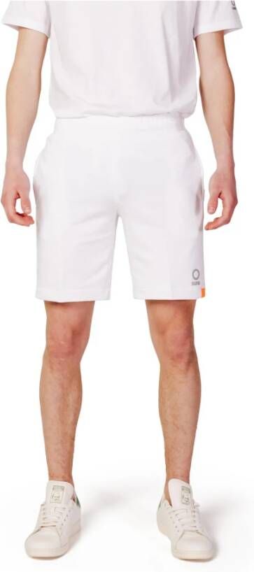 Sunspel Bermuda Shorts voor zonnige dagen White Heren