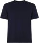 Sunspel Blauw effen ronde hals T-shirt voor heren Blauw Heren - Thumbnail 3