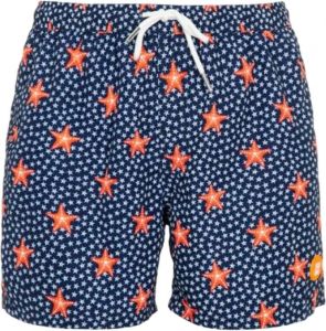 Sunspel Navy All Stars Shorts Blauw Heren
