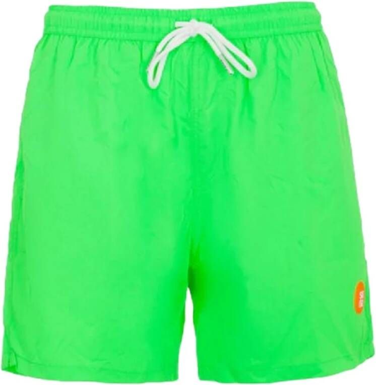 Sunspel Shorts en ondergoed 100% Polyester Green Heren