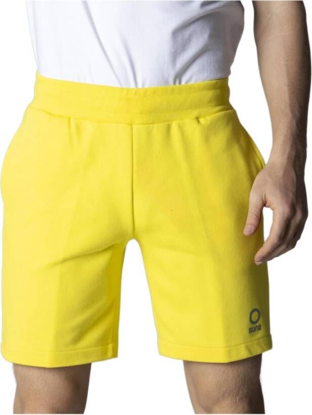 Sunspel Suns Men's Shorts Yellow Heren