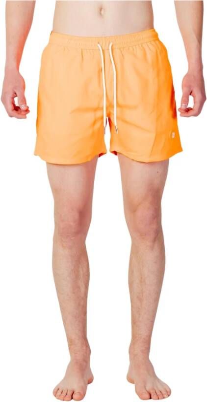 Sunspel Oranje Fluorescerende Shorts Orange Heren