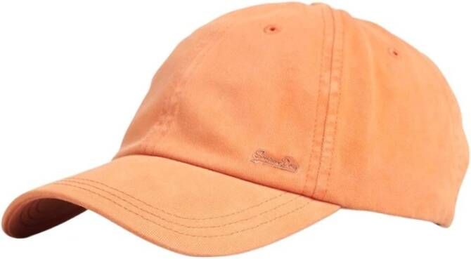 Superdry Cap Vintage EMB Oranje Unisex