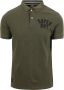 Superdry Classic Pique Polo Superstate Groen Heren - Thumbnail 1