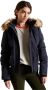 Superdry Bomberjack afneembare capuchon gerecyclede wattering - Thumbnail 1