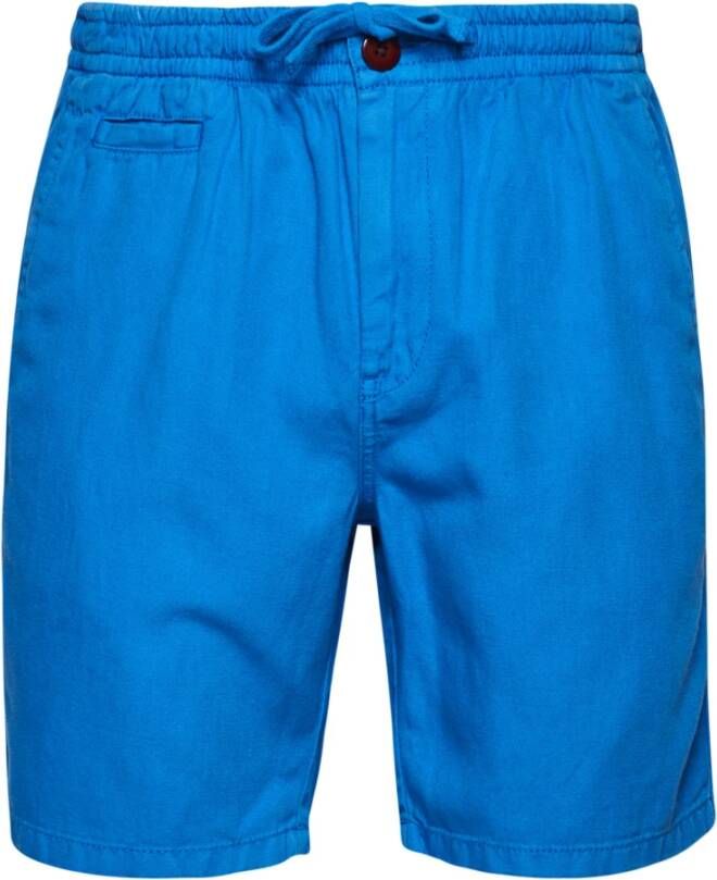 Superdry Korte broek Vintage Overdyed Blauw Heren