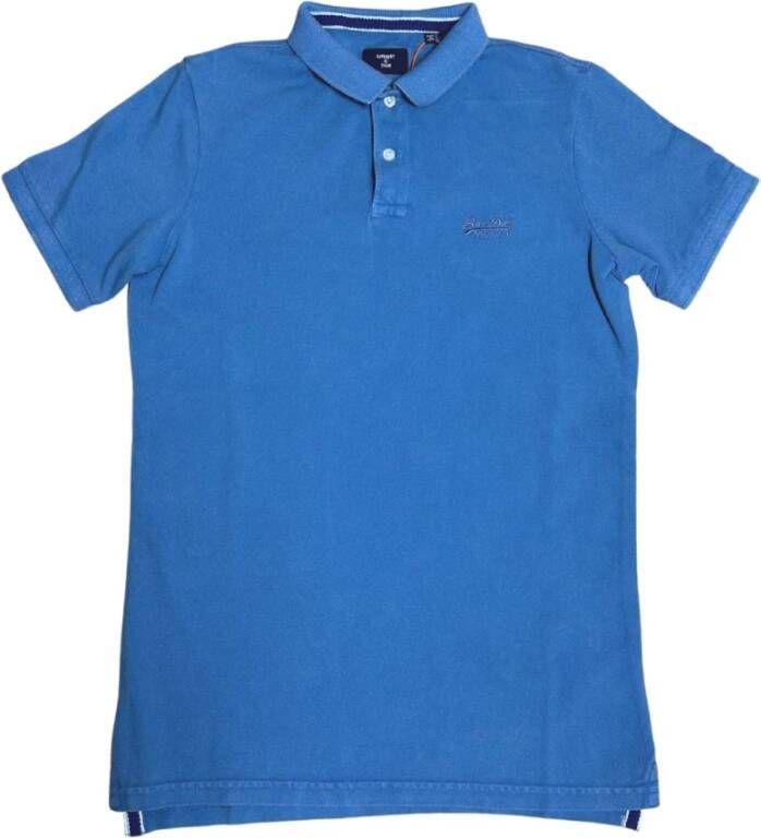 Superdry Poloshirt met logostitching model 'VINT DESTROY' - Foto 2