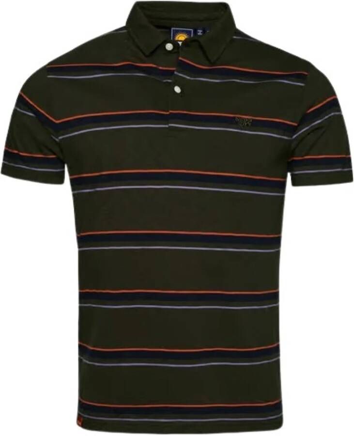 Superdry Polo Shirt Groen Heren
