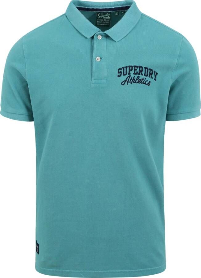 Superdry Polo Shirts Blauw Heren