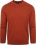 Superdry Oranje Gebreide Trui Ronde Hals Orange Heren - Thumbnail 2