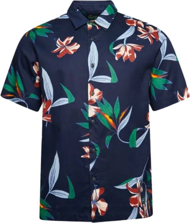 Superdry Retro Hawaïaanse korte mouwen shirt Meerkleurig Heren
