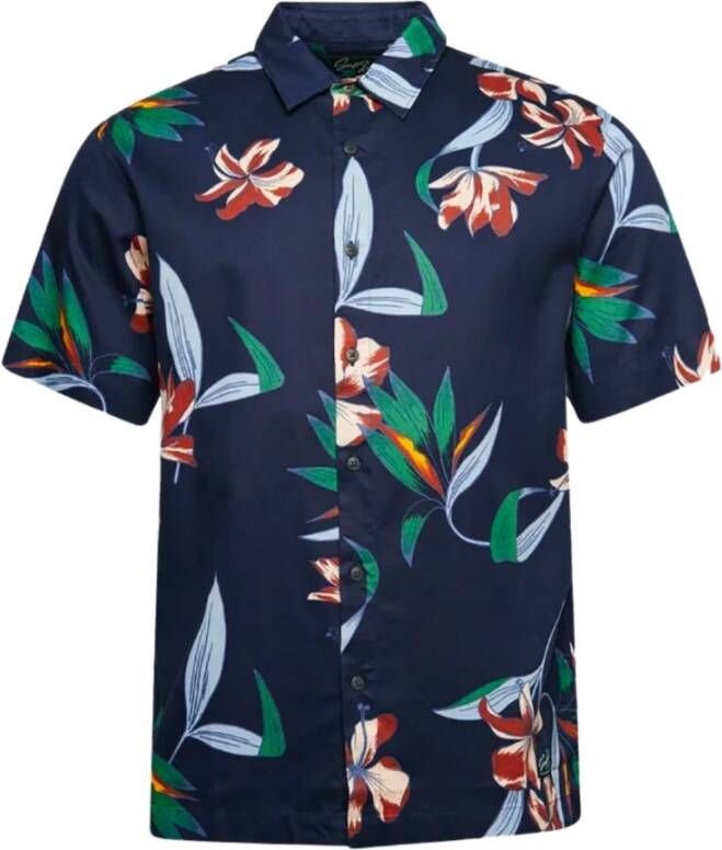 Superdry Regular fit vrijetijdsoverhemd met kentkraag model 'VINTAGE HAWAIIAN' - Foto 3