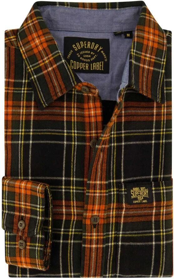 Superdry Overhemd met lange mouwen Organic Cotton Lumberjack Check Shirt