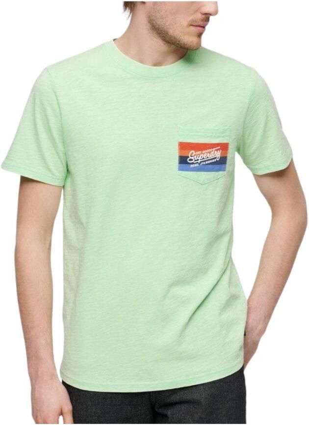 Superdry Shirt met print SD-CALI STRIPED LOGO T SHIRT - Foto 3