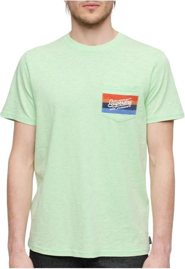 Superdry Shirt met print SD-CALI STRIPED LOGO T SHIRT - Foto 2