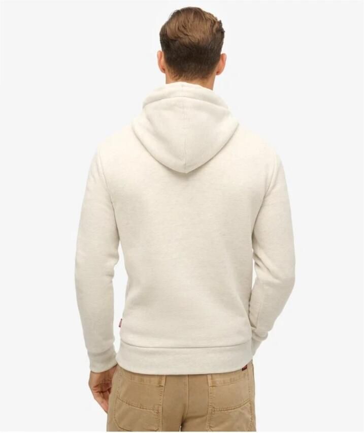 Superdry Grafische hoodies Regular Fit Grote zak Beige Heren - Foto 3