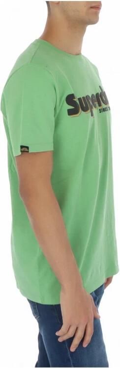 Superdry Groene Stijlvolle Print T-shirt Green Heren - Foto 2
