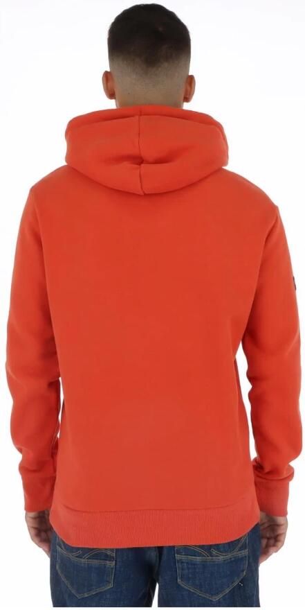 Superdry Heren Oranje Print Sweatshirt Orange Heren