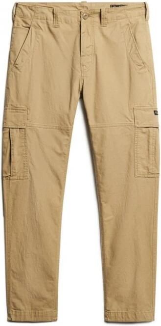 Superdry Katoenen Wijde Fit Broek Beige Heren - Foto 3