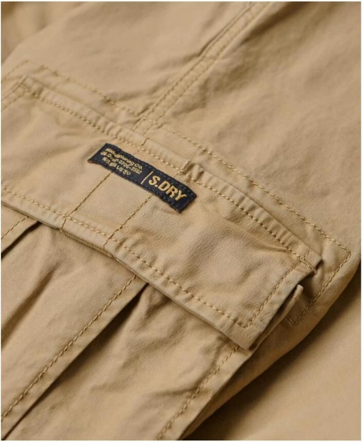 Superdry Katoenen Wijde Fit Broek Beige Heren - Foto 2