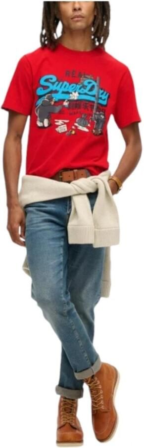 Superdry T-shirt Korte Mouw T-shirt à motif New York - Foto 2