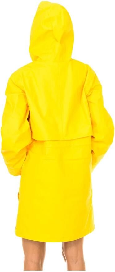 Superdry Marineblauwe Hydrotech Jas Yellow Dames - Foto 2