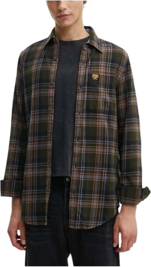 Superdry Overhemd met lange mouwen Organic Cotton Lumberjack Check Shirt - Foto 4