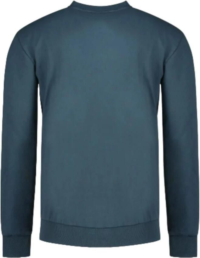 Superdry Travel Postcard Grafische Sweater Blue Heren