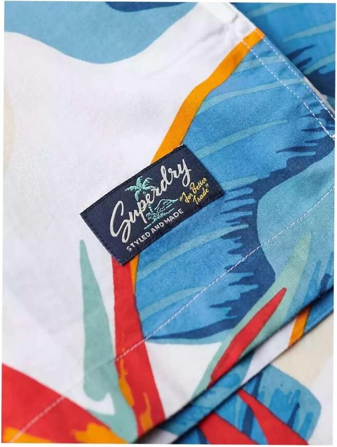 Superdry Tropisch Hawaïaans Overhemd Multicolor Heren