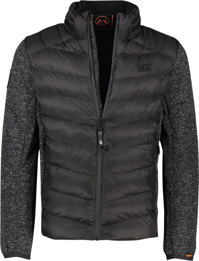 Superdry Gewatteerde jas STORM KNIT HYBRID PADDED JKT