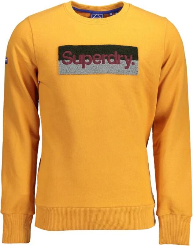 Superdry Sweatshirts Orange Heren