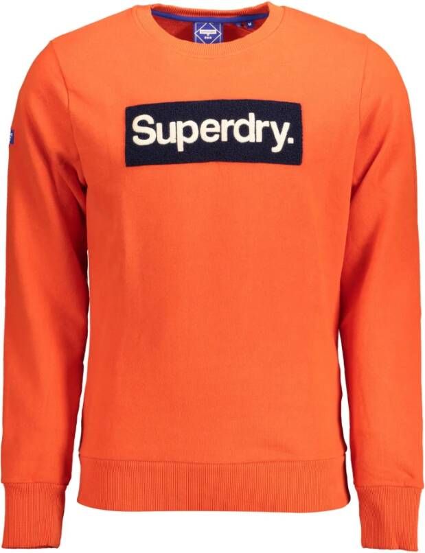 Superdry Sweatshirts Oranje Heren