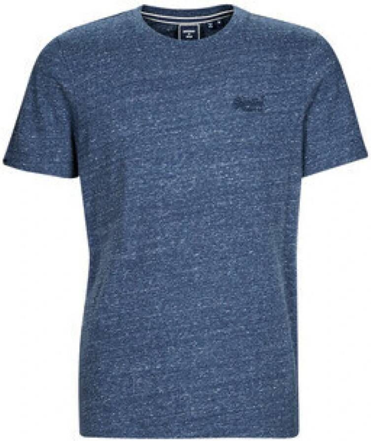Superdry Vintage Emb T-shirt Blauw Heren